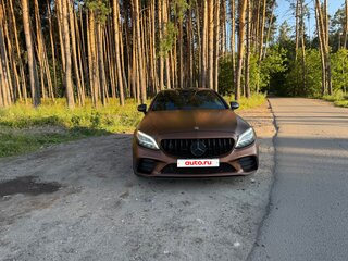2019 Mercedes-Benz C-Класс AMG 43 AMG IV (W205) Рестайлинг, коричневый, 4200000 рублей, вид 2