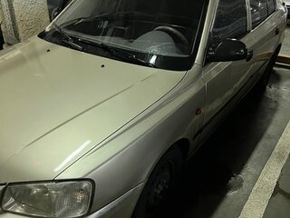 2005 Hyundai Accent ТагАЗ II, бежевый, 190000 рублей, вид 1