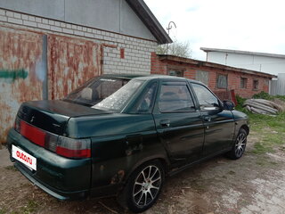 2002 Lada (ВАЗ) 2110, зелёный, 110000 рублей, вид 1