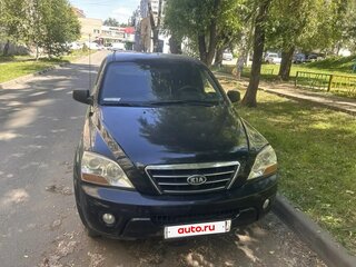 2008 Kia Sorento I Рестайлинг, чёрный, 725000 рублей, вид 1