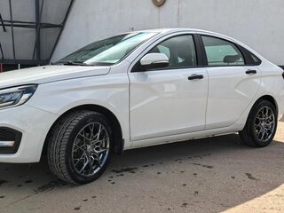 2023 Lada (ВАЗ) Vesta I Рестайлинг (NG), белый, 1200000 рублей, вид 3