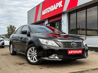2014 Toyota Camry VII (XV50), чёрный, 1669000 рублей, вид 1
