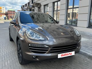 2011 Porsche Cayenne Diesel II (958), коричневый, 2750000 рублей, вид 2