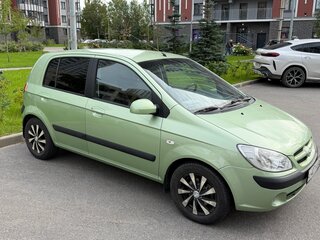 2007 Hyundai Getz I Рестайлинг, зелёный, 550000 рублей, вид 2