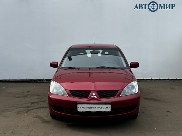 2007 Mitsubishi Lancer IX Рестайлинг, красный - вид 1