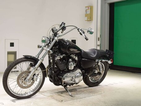 2009 Harley-Davidson Sportster 1200, чёрный, 727000 рублей, вид 4