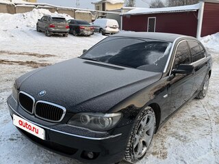 2005 BMW 7 серии 750i IV (E65/E66) Рестайлинг, чёрный, 1300000 рублей, вид 1