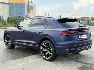 2019 Audi Q8 50 TDI I (4M), синий, 6250000 рублей, вид 4