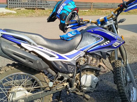 2017 Regulmoto SK200, синий, 80000 рублей, вид 2