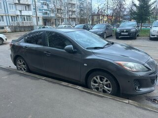 2012 Mazda 3 II (BL) Рестайлинг, серый, 600000 рублей, вид 4