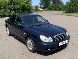 2007 Hyundai Sonata ТагАЗ IV (EF) Рестайлинг, синий, 500000 рублей, вид 3