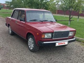 1997 Lada (ВАЗ) 2107, красный, 100000 рублей, вид 3