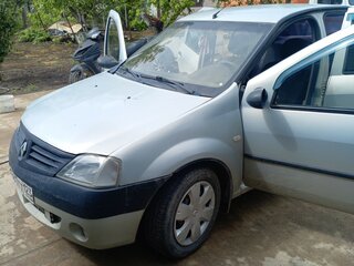 2009 Renault Logan I, серый, 280000 рублей, вид 4