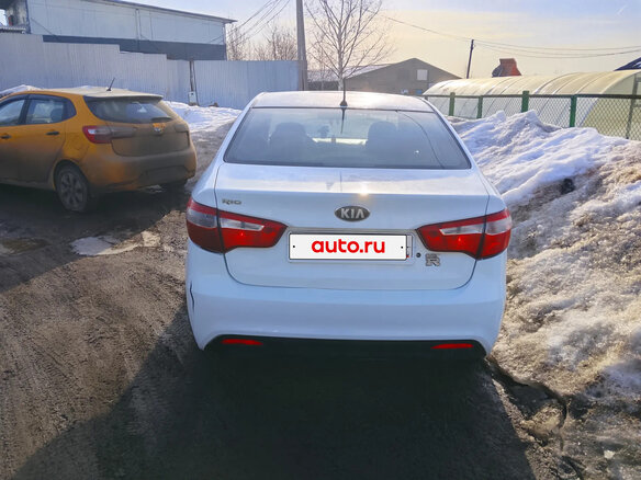 2014 Kia Rio III, белый, 505000 рублей - вид 1