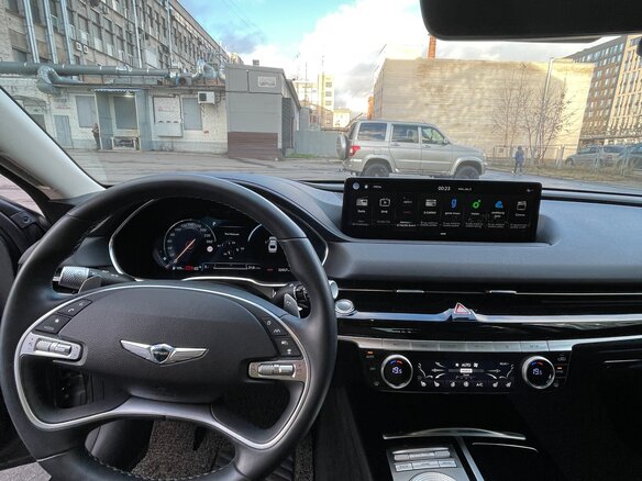 2022 Genesis G80 II, серый, 4785000 рублей - вид 12