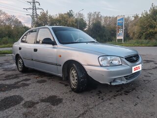 2008 Hyundai Accent ТагАЗ II, серебристый, 290000 рублей, вид 3