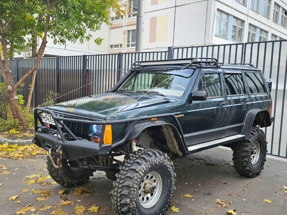 1992 Jeep Cherokee II (XJ), зелёный, 1150000 рублей - вид 10