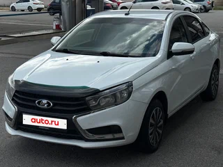 2017 Lada (ВАЗ) Vesta I, белый, 600000 рублей, вид 1