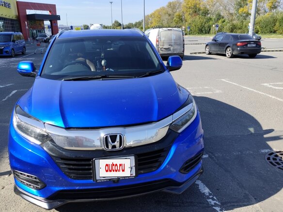 2019 Honda Vezel I Рестайлинг, синий, 2300000 рублей - вид 1