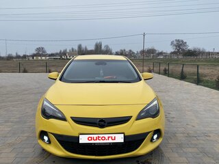 2012 Opel Astra GTC J Рестайлинг, жёлтый, 800000 рублей, вид 4