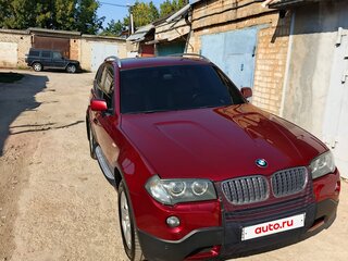 2008 BMW X3 25i I (E83) Рестайлинг, красный, 1200000 рублей, вид 2
