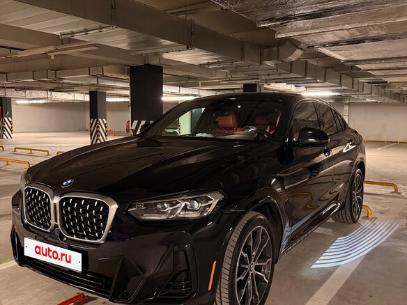 2022 BMW X4 30i II (G02) Рестайлинг, синий, 6850000 рублей