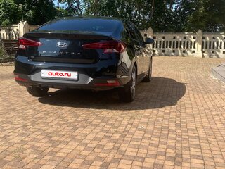 2019 Hyundai Elantra VI (AD) Рестайлинг, чёрный, 1550000 рублей, вид 2