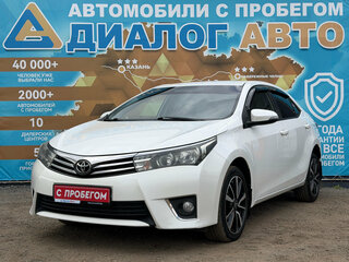 2014 Toyota Corolla XI (E160, E170, E180), белый, 1150000 рублей, вид 1