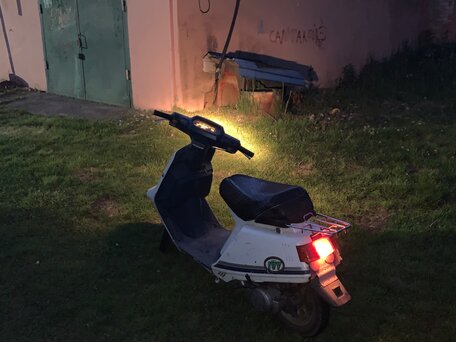 1986 Honda Tact, белый, 30000 рублей, вид 5