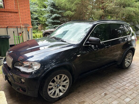 2010 BMW X5 35d II (E70) Рестайлинг, чёрный - вид 5