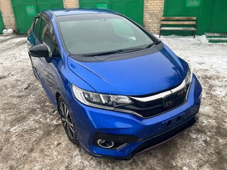 2019 Honda Fit III Рестайлинг, синий, 1400000 рублей, вид 4