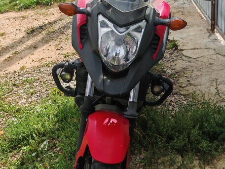 2012 Honda NC 700X, красный, 380000 рублей, вид 1