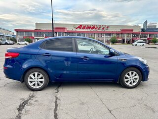 2016 Kia Rio III Рестайлинг, синий, 1100000 рублей, вид 5
