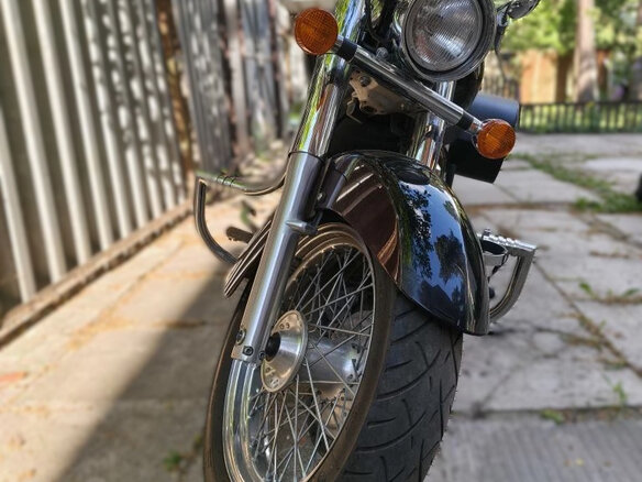 2005 Honda Shadow 750, коричневый, 740000 рублей - вид 9