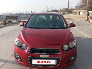 2012 Chevrolet Aveo II, красный, 800000 рублей, вид 5