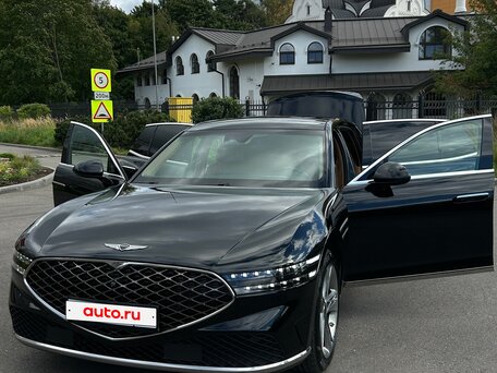 2021 Genesis G90 II, чёрный, 5800000 рублей, вид 4