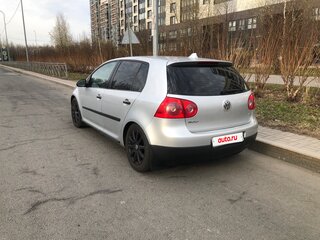 2007 Volkswagen Golf V, серебристый, 395000 рублей, вид 4
