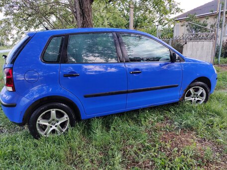 2007 Volkswagen Polo IV Рестайлинг, синий, 300000 рублей, вид 4