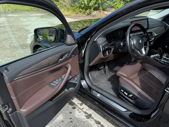 2020 BMW 5 серии 530i xDrive VII (G30/G31/G38) Рестайлинг, чёрный, 5000000 рублей - вид 8