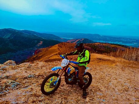 2022 Motoland CRF250, синий, 90000 рублей, вид 1
