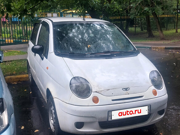 2010 Daewoo Matiz I Рестайлинг, белый, 130000 рублей