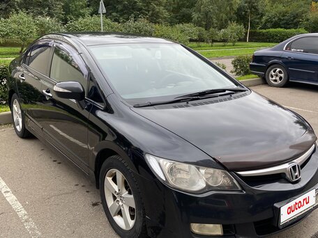 2008 Honda Civic VIII, чёрный, 830000 рублей, вид 3