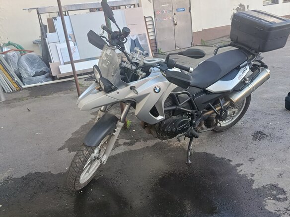 2011 BMW F 650 GS, серый, 460000 рублей - вид 6