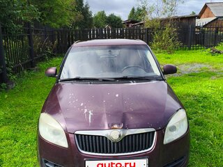 2009 Skoda Fabia II, пурпурный, 250000 рублей, вид 1