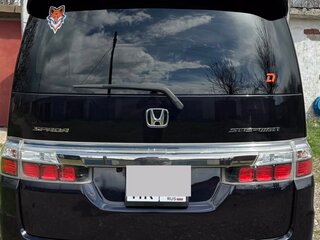 2009 Honda Stepwgn Spada III, фиолетовый, 1350000 рублей, вид 2