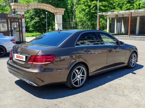 2014 Mercedes-Benz E-Класс 200 IV (W212, S212, C207) Рестайлинг, коричневый - вид 6