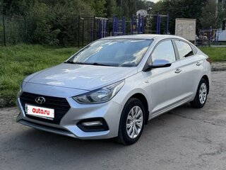 2017 Hyundai Solaris II, серый, 1280000 рублей, вид 1