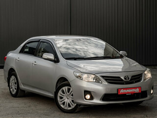 2012 Toyota Corolla X (E140, E150) Рестайлинг, серебристый, 1070000 рублей, вид 3