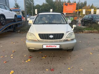 2001 Toyota Harrier I (XU10) Рестайлинг, белый, 820000 рублей, вид 1