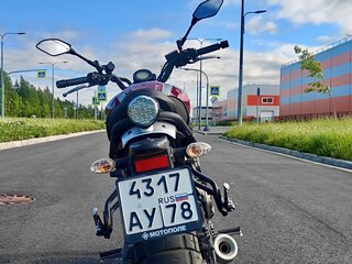2019 Yamaha XSR700, красный, 639000 рублей, вид 3